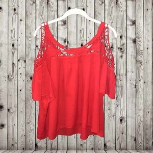 Cold Shoulder Blouse